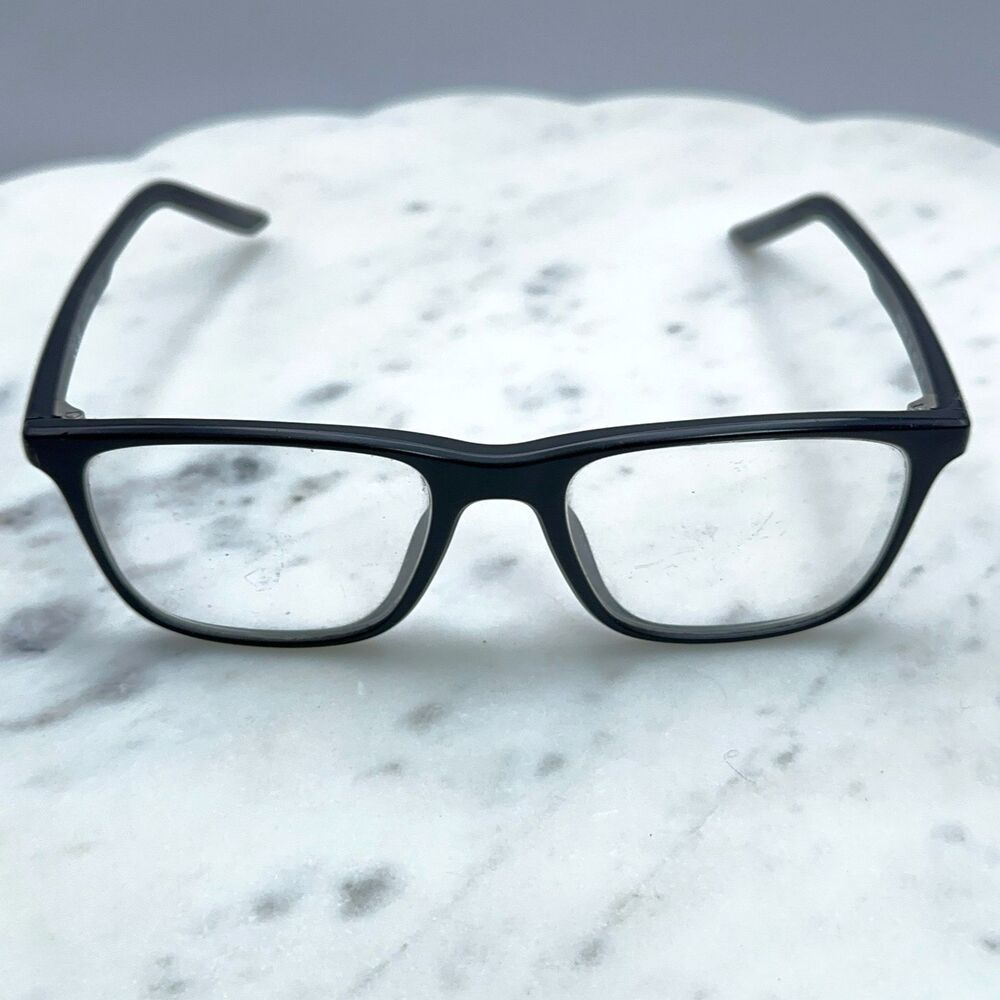 Nike 5543 001 Matte Black Square Full Rim Eyeglasses Frames Only 49-17-135 - Picture 2 of 8